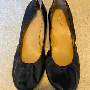 J. Crew Black Ballet Flats